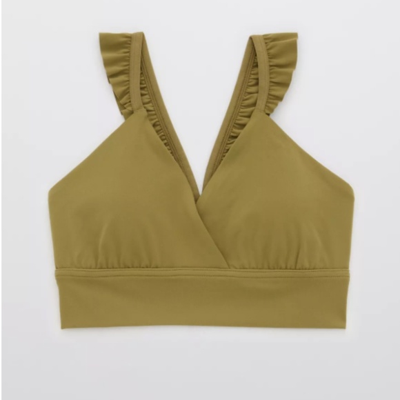 aerie Other - OFFLINE By Aerie Real Me XTRA Ruffle Sports Bra - S